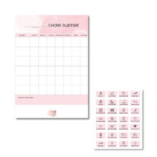 Load image into Gallery viewer, Magnetic Kids Chore Planner
