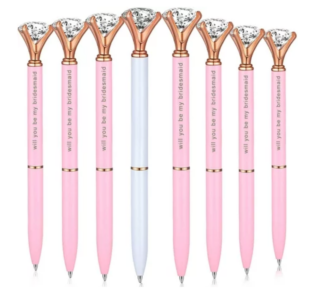 Will you be my bridesmaid pen set