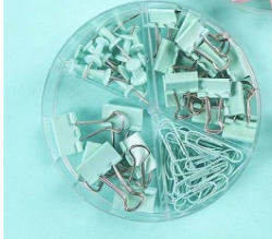 Office Binder Clips Set