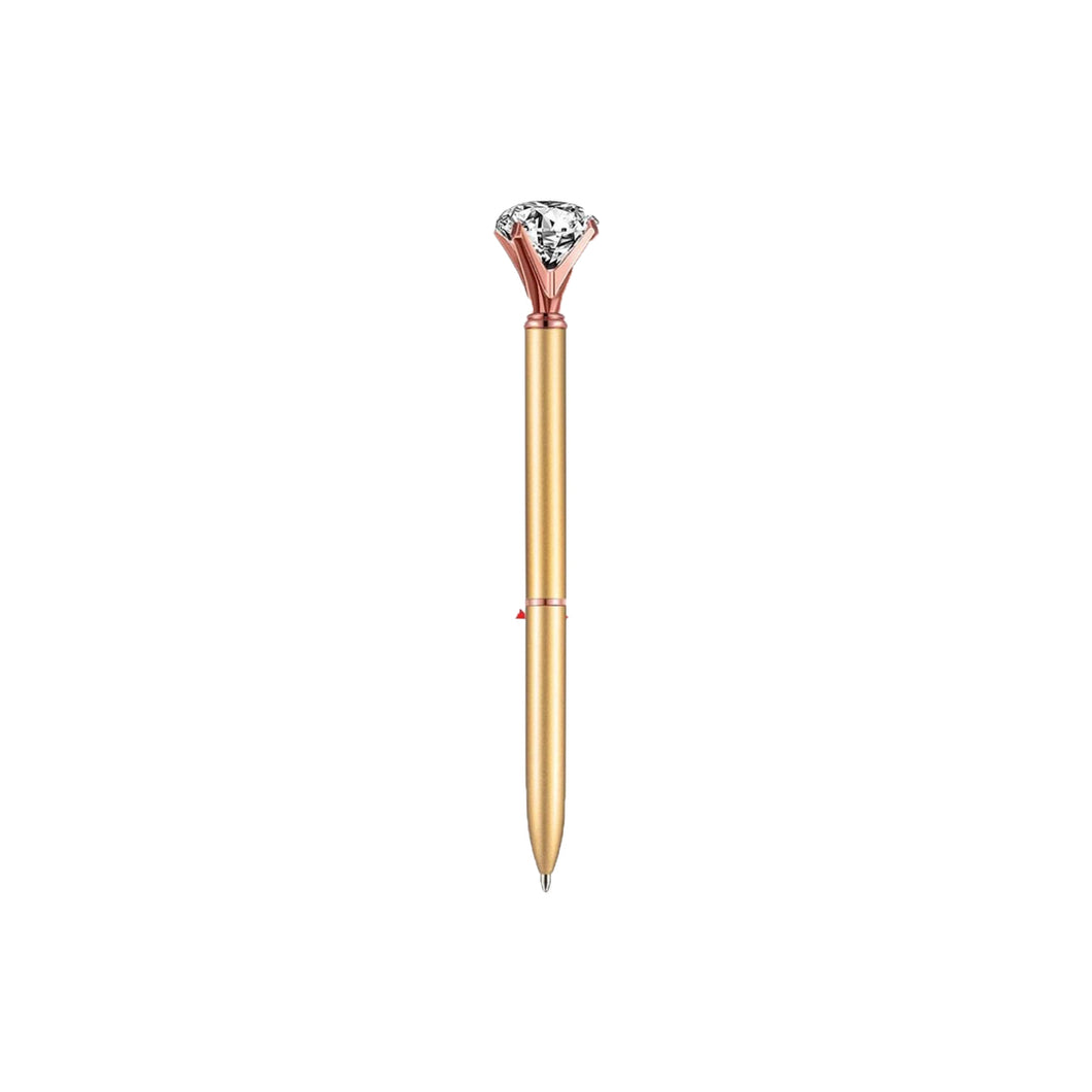 Plain Matte Gold/Rose Gold Diamond Pen