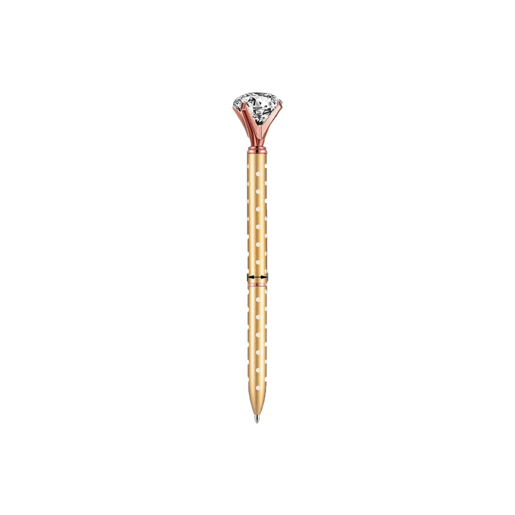 Dotted Gold/Rose Gold Pen