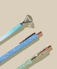 Load image into Gallery viewer, Blue Diamond Ballpoint Pen Set
